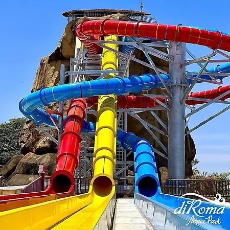 Spazzio Diroma Acqua Park Luxo - Parque Aquatico Incluso Caldas Novas Exterior foto