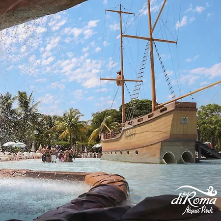 Spazzio Diroma Acqua Park Luxo - Parque Aquatico Incluso Caldas Novas Exterior foto