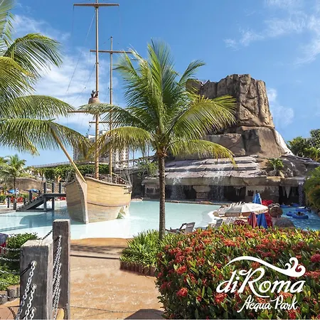 Spazzio Diroma Acqua Park Luxo - Parque Aquatico Incluso Caldas Novas Exterior foto