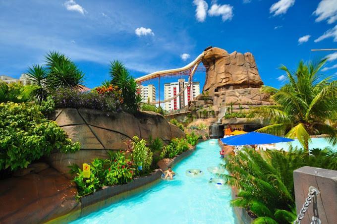 Spazzio Diroma Acqua Park Luxo - Parque Aquatico Incluso Caldas Novas