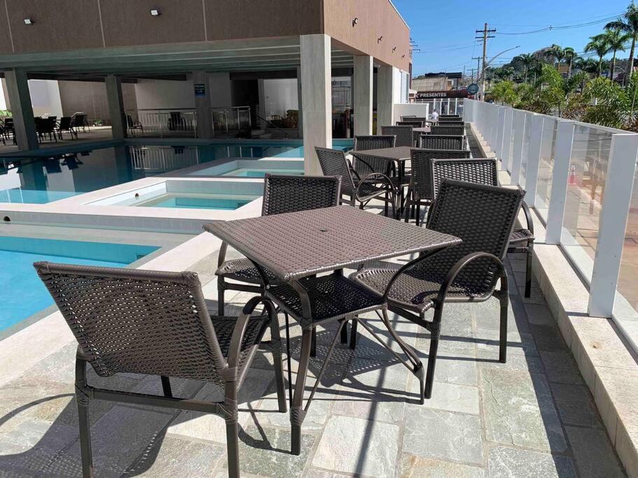 Apartment Spazzio Diroma Acqua Park Luxo - Parque Aquatico Incluso Caldas Novas